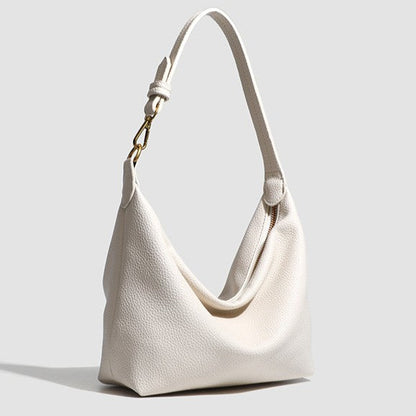 Women's Metro Pebble Hobo - Spacious Pebbled Leather Commuter - Convertible Shoulder Sling