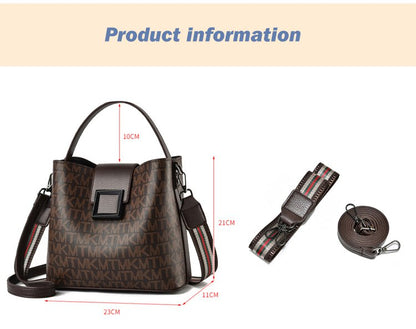 Fashion Simple Large-Capacity Tote Bag for Women – Lightweight Daily Shoulder Bag