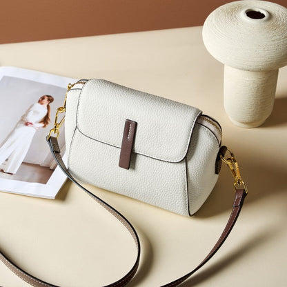 Women’s Heritage Satchel - Full-Grain Leather Convertible Shoulder Bag with Optimized Capacity & Timeless Architecture