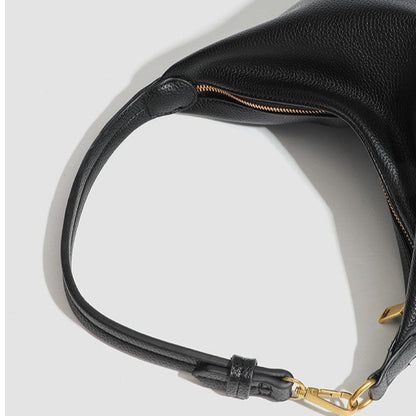 Women's Metro Pebble Hobo - Spacious Pebbled Leather Commuter - Convertible Shoulder Sling