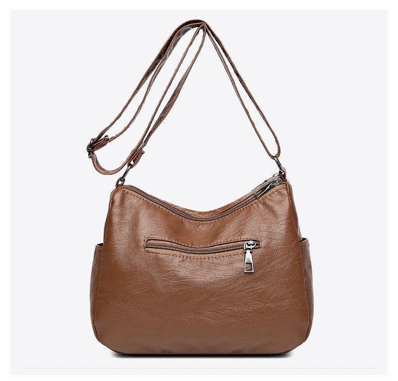 Women's Parental System Tote — Premium Convertible Diaper Bag with Multi-Zip Organization & Elevated Carry