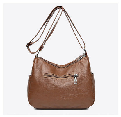 Women's Parental System Tote — Premium Convertible Diaper Bag with Multi-Zip Organization & Elevated Carry