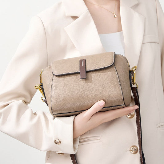 Women’s Heritage Satchel - Full-Grain Leather Convertible Shoulder Bag with Optimized Capacity & Timeless Architecture