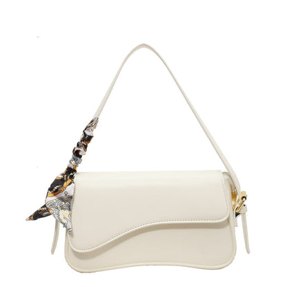 Women's Magnetic Snap Flap Shoulder Bag – Chic Minimalist Crossbody, Top-Handle & Underarm Bag for Work Commute, Versatile Elegant Purse