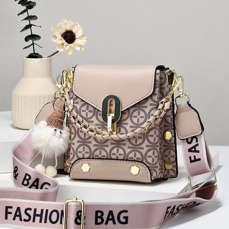 Women's Plaid Phone Crossbody Bag - Mini Shoulder Bag with Detachable Strap (Fits iPhone Plus)