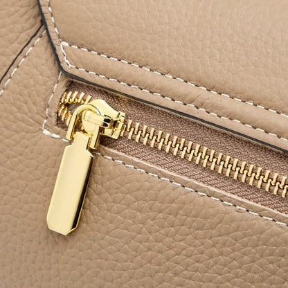 Women’s Heritage Satchel - Full-Grain Leather Convertible Shoulder Bag with Optimized Capacity & Timeless Architecture