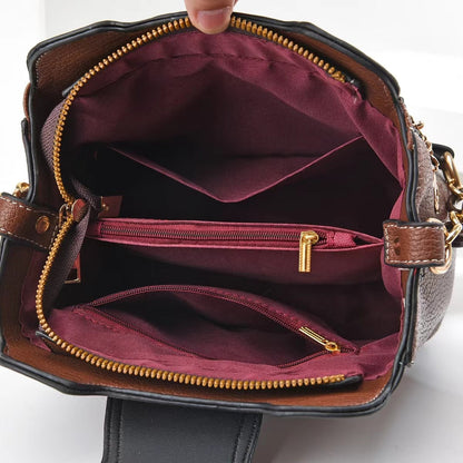 Women's Minimalist Convertible Purse - Sleek Shoulder & Crossbody Bag with Top Handle, Quiet Luxury Small Handbag for Everyday Chic