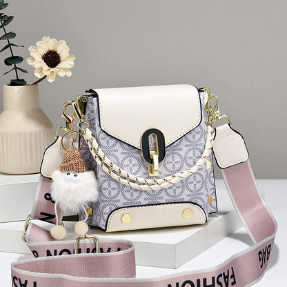 Women's Plaid Phone Crossbody Bag - Mini Shoulder Bag with Detachable Strap (Fits iPhone Plus)